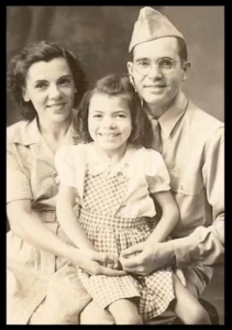 Wendell and Edith Foster, pictured with daughter Louise